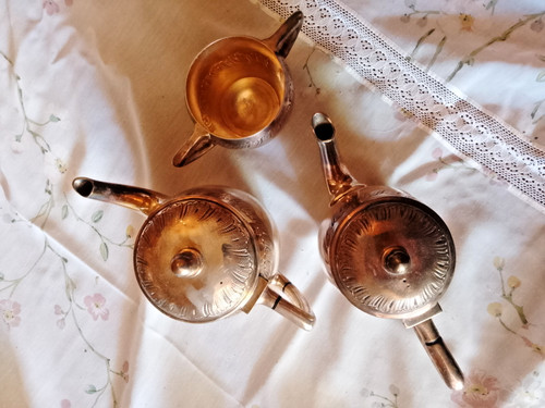 Wiskemann versilbert set - wiskemann,
