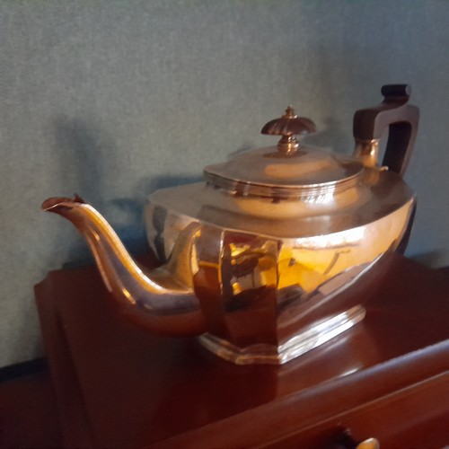 Sterling silber teekanne - silber,