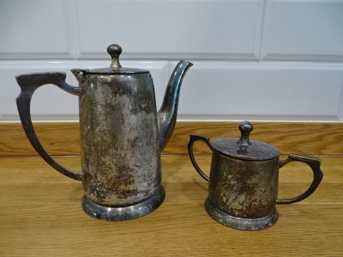 Jugendstil kanne und zucker - jugendstil,