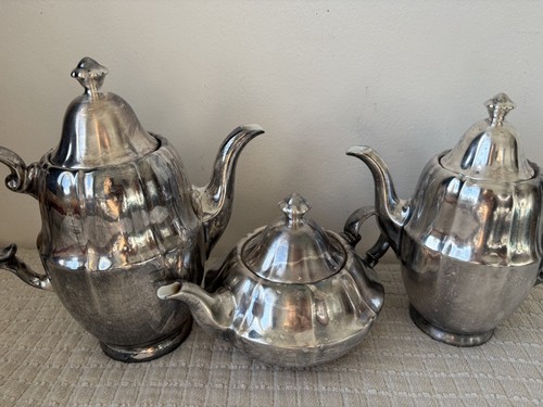 Silber teeservice antiquität - silber,