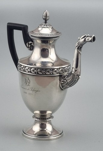 Egoiste kaffee kanne silber - kaffee,