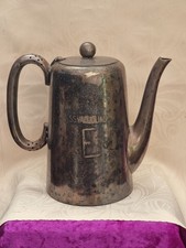 Versilberte größere Teekanne