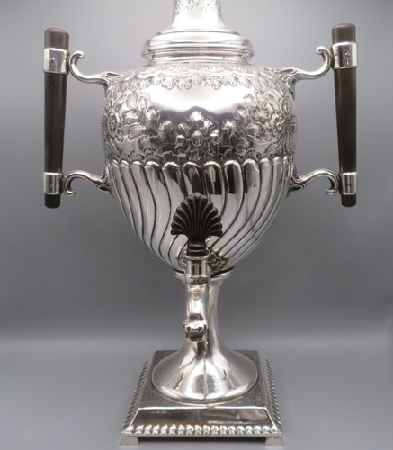 Tea urn versilbert england - urn,