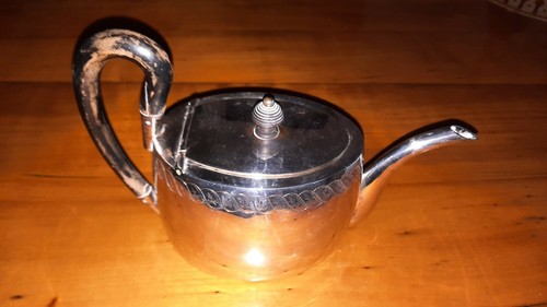Antike biedermeier teekanne - biedermeier,
