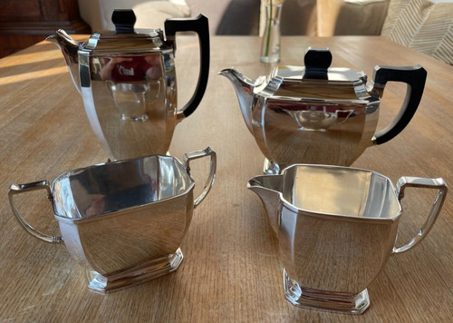 Silver plated 4teiliges tea - silver,