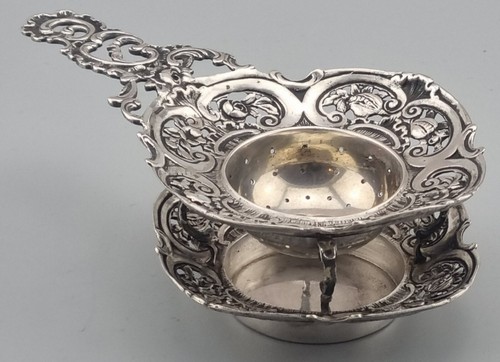 Jugendstil teesieb mit - teesieb,