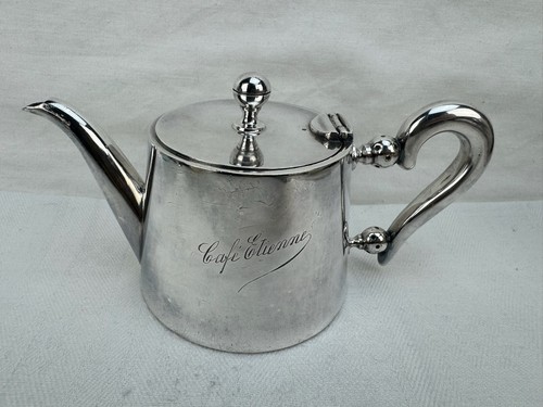Antike hotelsilber kanne café - kanne,