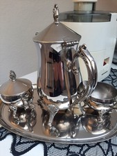 Versilbertes Vintage KAFFEE