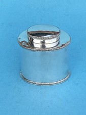 Alte schlichte, versilberte