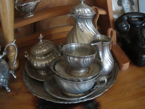 Altes antikes kaffee tee - antikes,
